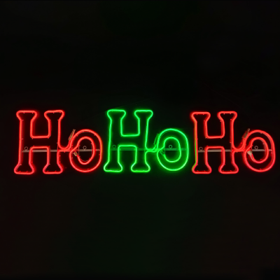 Διακοσμητικό Φωτεινό Στοιχείο "HOHOHO" X08750356