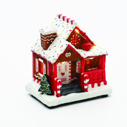 Φωτεινό Διακοσμητικό "Gingerbread House" LED X0358