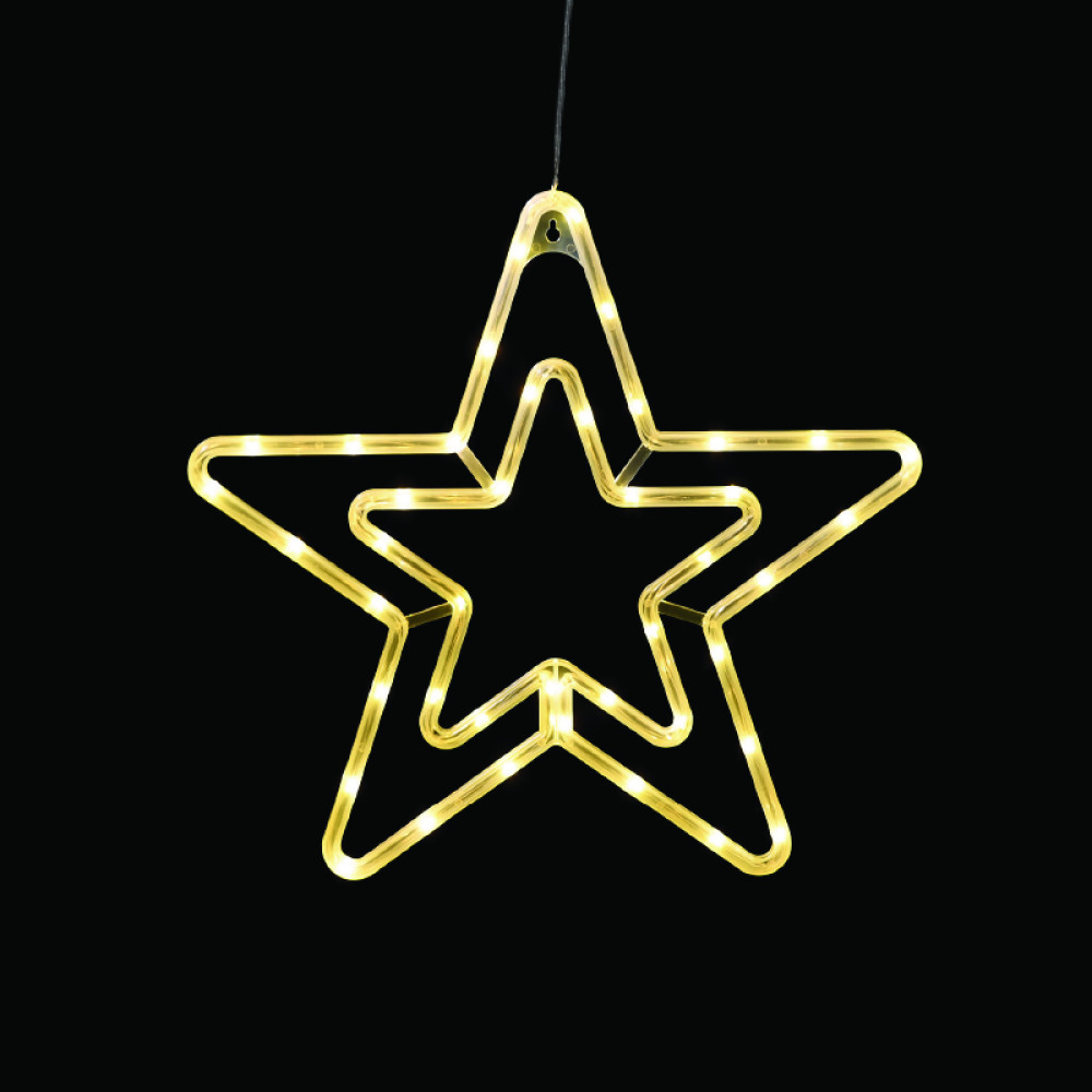 PLASTIC STAR 42 LED ΛΑΜΠΑΚΙΑ WW ΜΠΑΤ. (3ΧΑΑ)/USB, IP20, 36*0.7*34  -X04421331