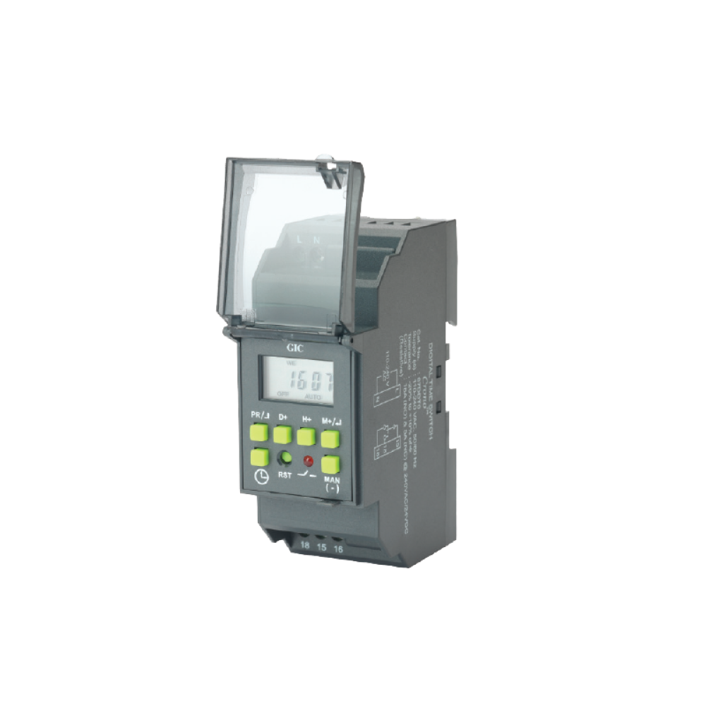 ΨΗΦΙΑΚΟΣ ΧΡΟΝΟΔΙΑΚΟΠΤΗΣ ΡΑΓΑΣ PULSE 110-240V AC 1C/O  -DY0067DDT9
