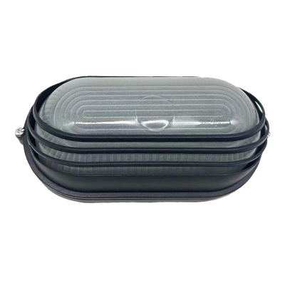 Φωτιστικό Τοίχου Τύπου “Χελώνα” Αμμώδες Μαύρο HI5033BMS