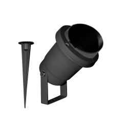 Φωτιστικό Σποτ Κήπου Αλουμινίου Αμμώδες Γκρι HI7183GDS