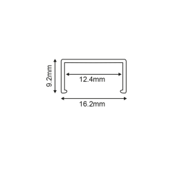 Προφίλ Αλουμινίου PLO P126U 