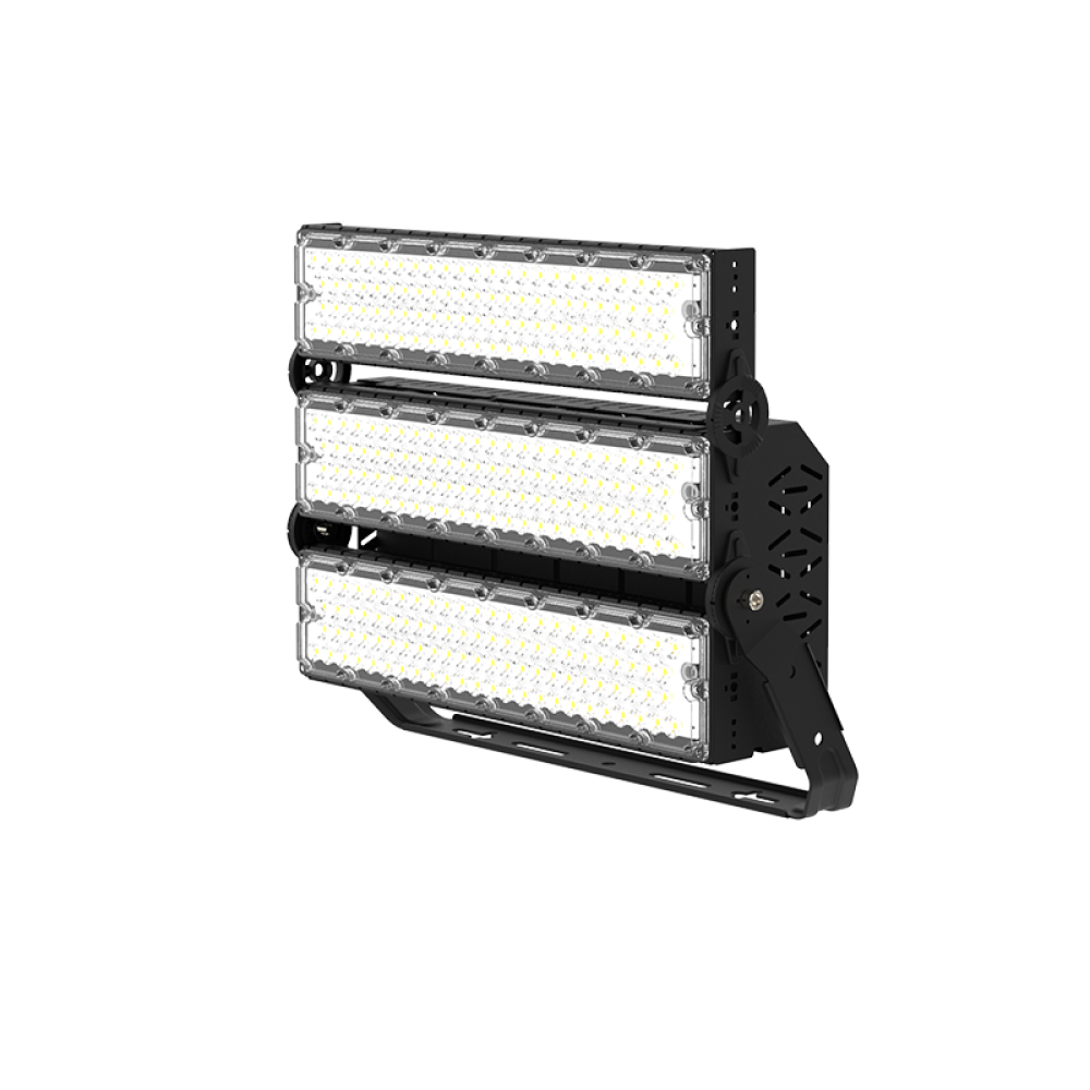 LED HIGH POWER FLOOD LUMINAIRE 720W, 111600LM, 5000K, 20°, 230V AC, IP66, IK10  -GLAD7205020