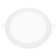 ΛΕΥΚΟ ΣΤΡΟΓΓΥΛΟ LED ΠΑΝΕΛ ΧΩΝΕΥΤΟ 18W 6500K 1800Lm Φ220mm 230V AC Ra80  -PENU1865RW