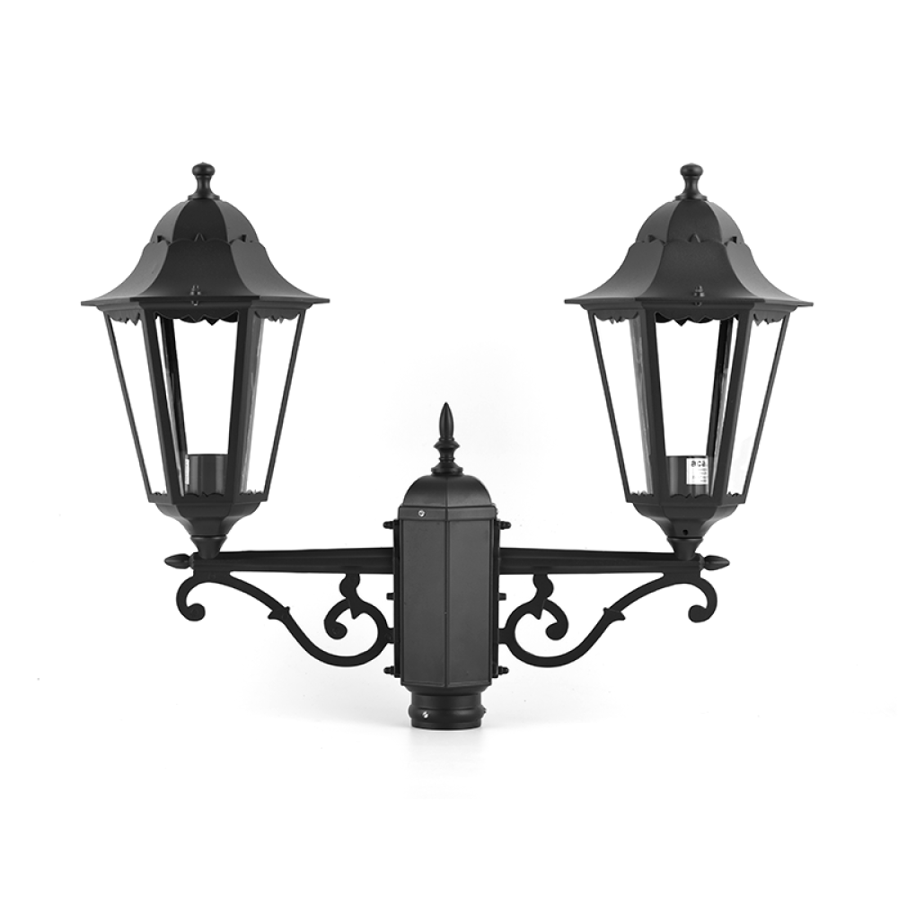 ΦΑΝΑΡΙ ΚΟΛΩΝΑΣ ΓΚΡΙ ΔΙΠΛΟ Φ60 RAL7016M  -HI8002GDS
