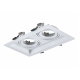 WHITE COLOR SPOT 2xGU10 130x225  -XMGU2W