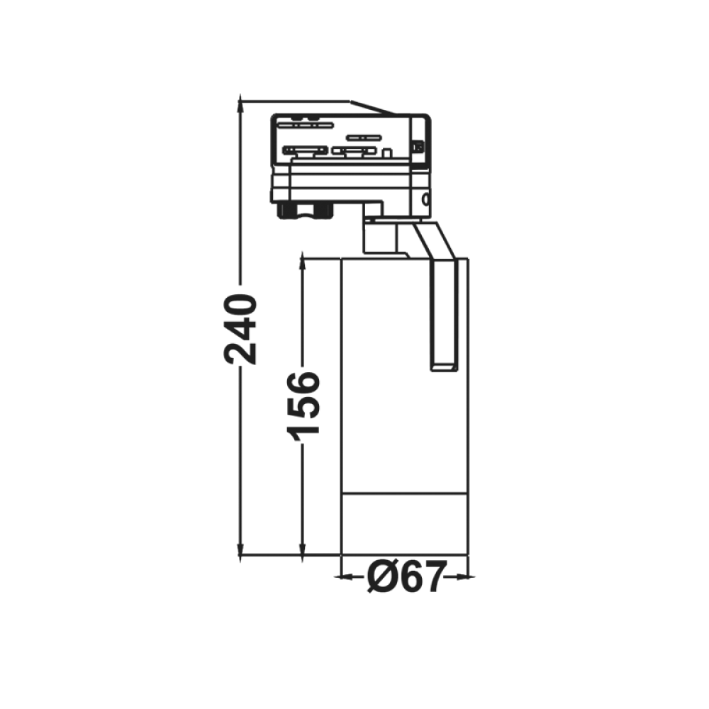 Σποτ Ράγας LED MEL1530W4