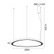 Φωτιστικό Οροφής LED HARMONY BR97LEDP80GDCCT