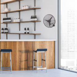 Επαγγελματικός Ανεμιστήρας Τοίχου με Τηλεχειριστήριο  FANWPFLB20R