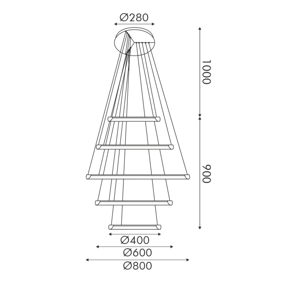ΚΡΕΜΑΣΤΟ Φ/Σ LED 80W 6400LM CCT IP20 ΧΡΥΣΟ ΜΕΤΑΛΛΙΚΟ + ΑΚΡΥΛΙΚΟ  -HM23LEDP5GDCCT
