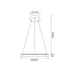 ΚΡΕΜΑΣΤΟ Φ/Σ LED 48W 3800LM CCT IP20 ΜΑΥΡΟ ΜΕΤΑΛΛΙΚΟ + ΑΚΡΥΛΙΚΟ
-HM23LEDP80BKCCT