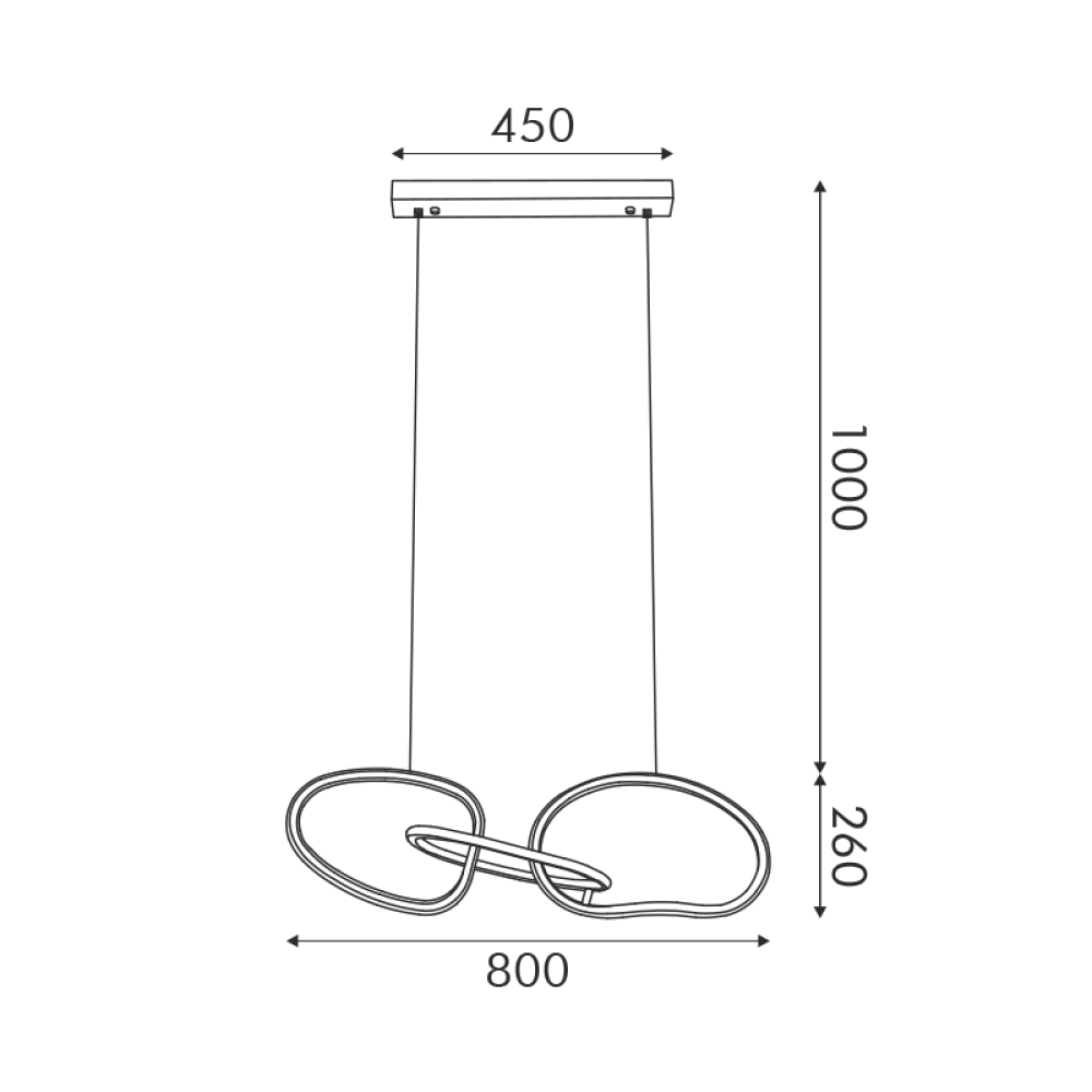 ΚΡΕΜΑΣΤΟ Φ/Σ LED 42W 3300LM CCT IP20  ΧΡΥΣΟ ΑΤΣΑΛΙ + ΑΚΡΥΛΙΚΟ
-HM88LEDP3GDCCT