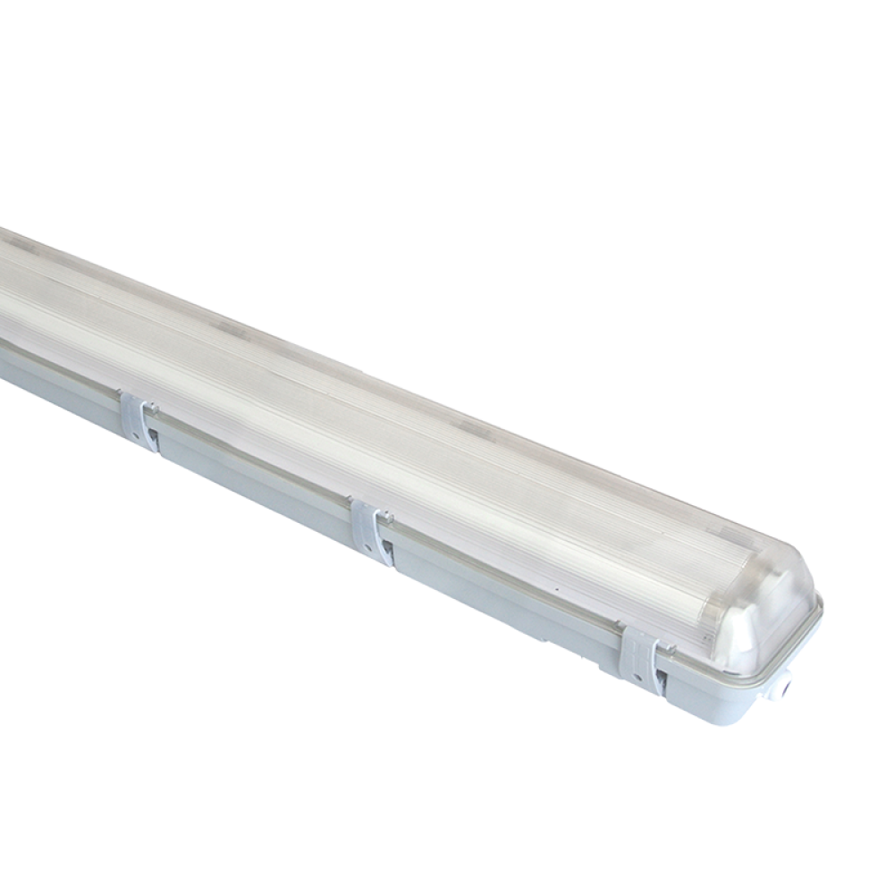 ΦΩΤΙΣΤΙΚΟ IP65 Τ8 ΓΙΑ 1 ΛΑΜΠΑ LED 60CM 2ΑΚΡΩΝ   -AC.7118PCELED