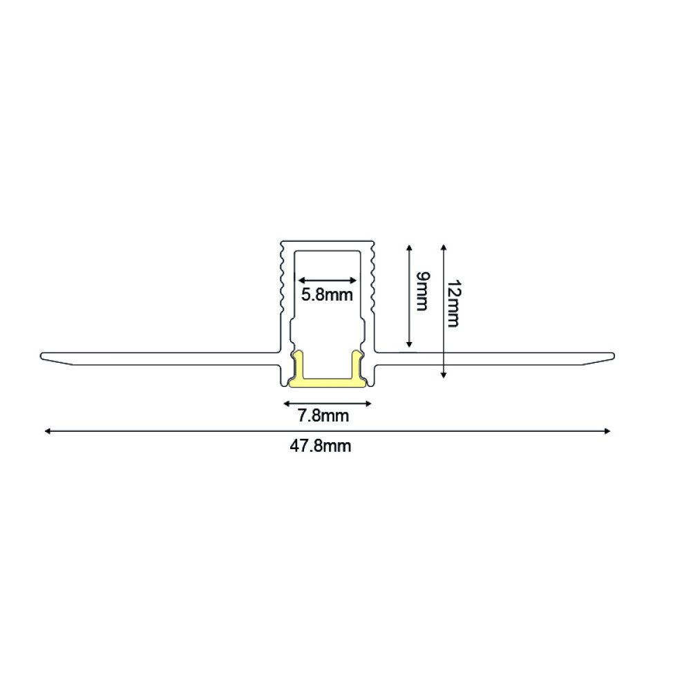 Προφίλ Αλουμινίου P129NU